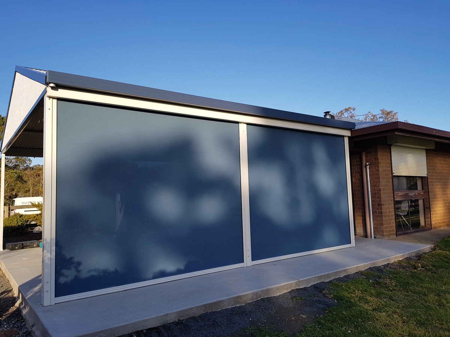 Outdoor blinds