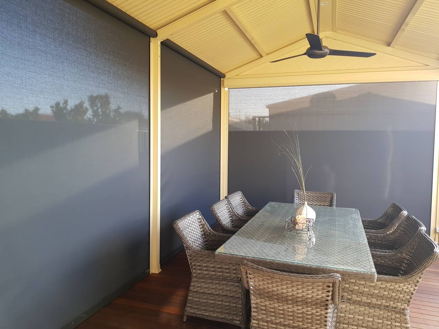 Outdoor blinds project