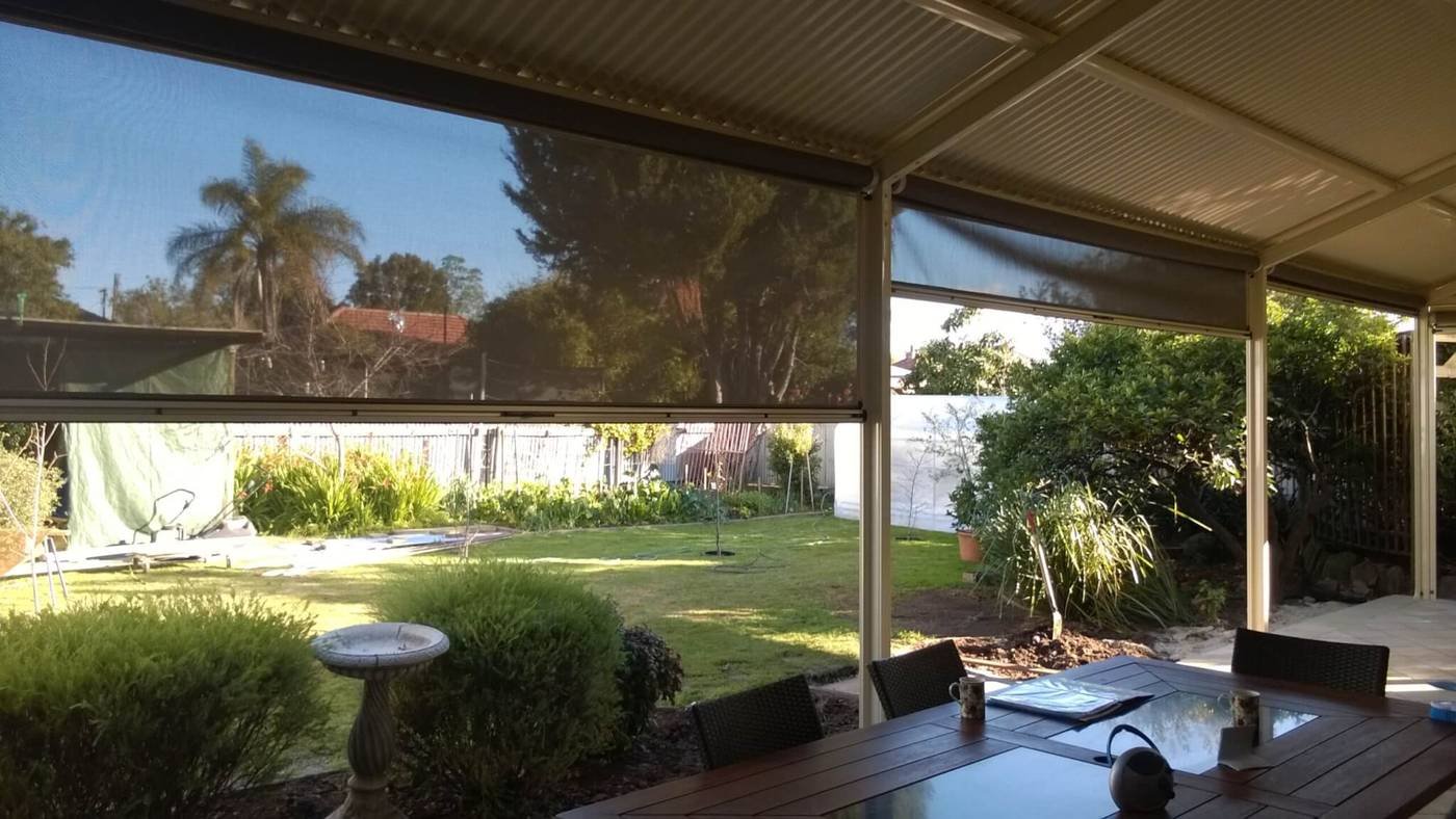 Outdoor blinds project