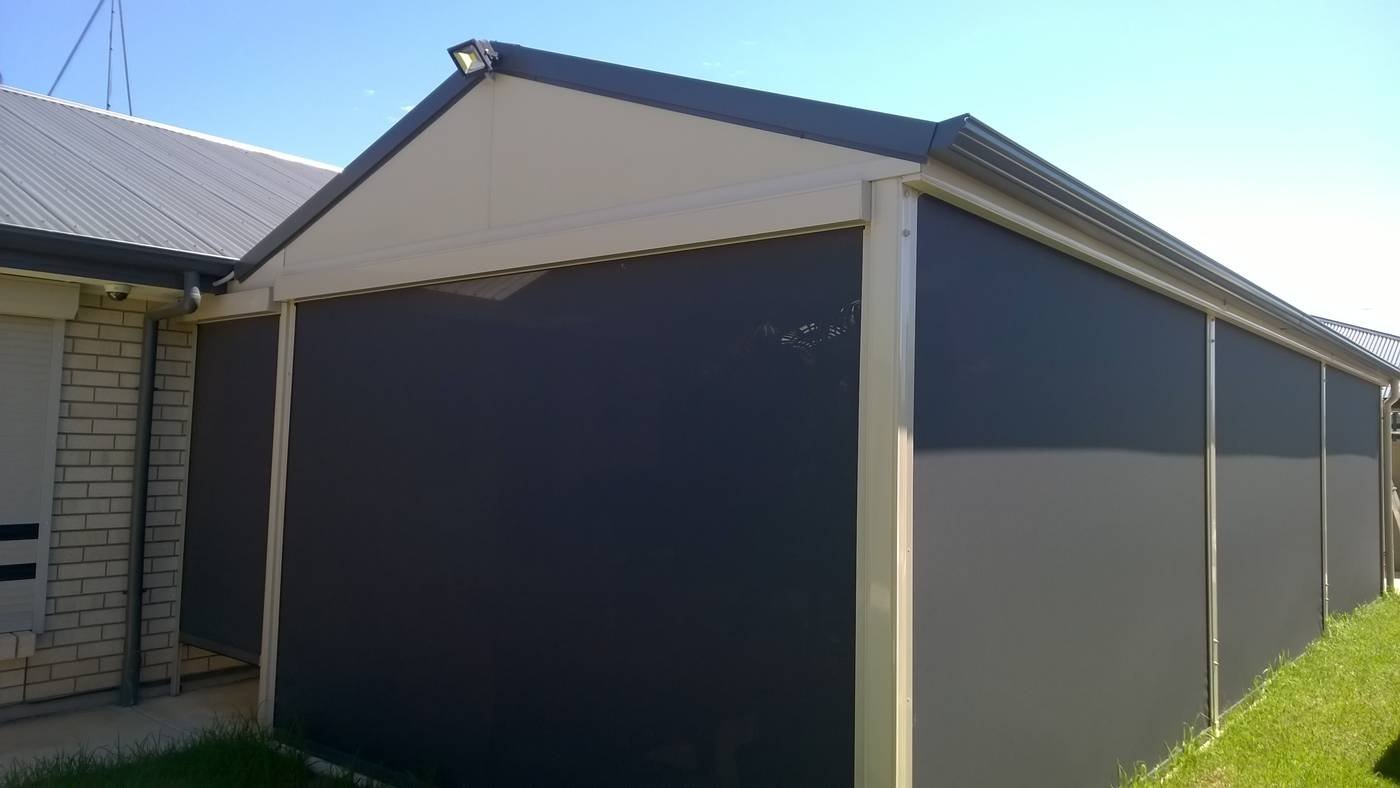 Outdoor blinds project